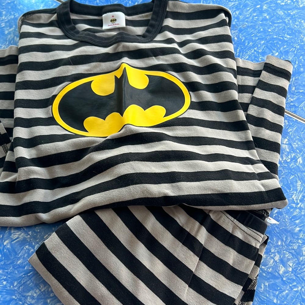 Hanna Andersson Batman Pajamas Adult size Large